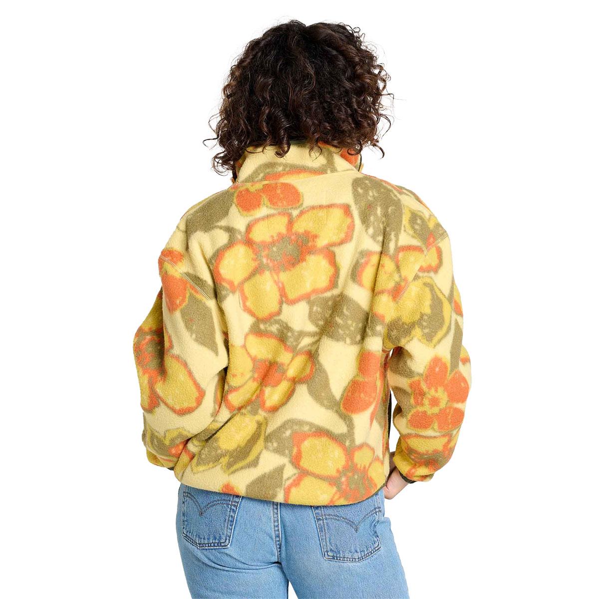 Toad&Co Campo Fleece Jacket Women's in Rattan Floral Print